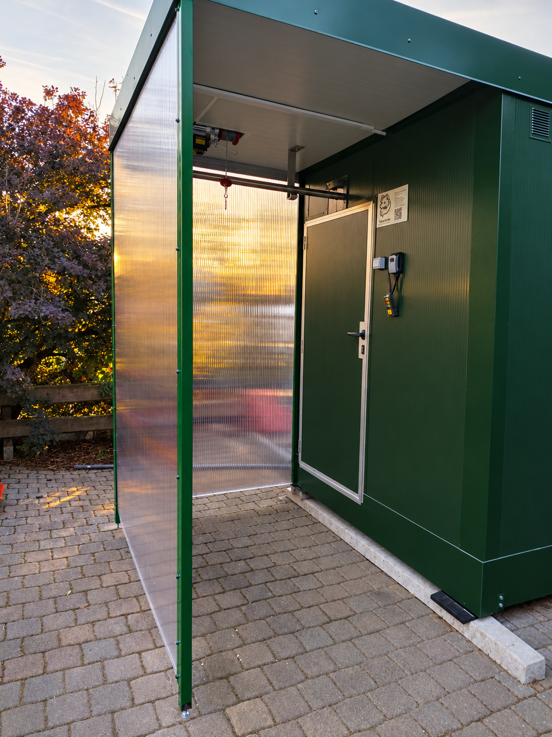 Mobile Wildkammer PF1 mit Windfang
