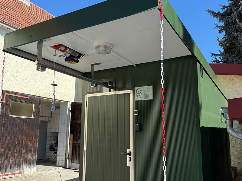 Mobile Wildkammer PF1 - Kühlraum